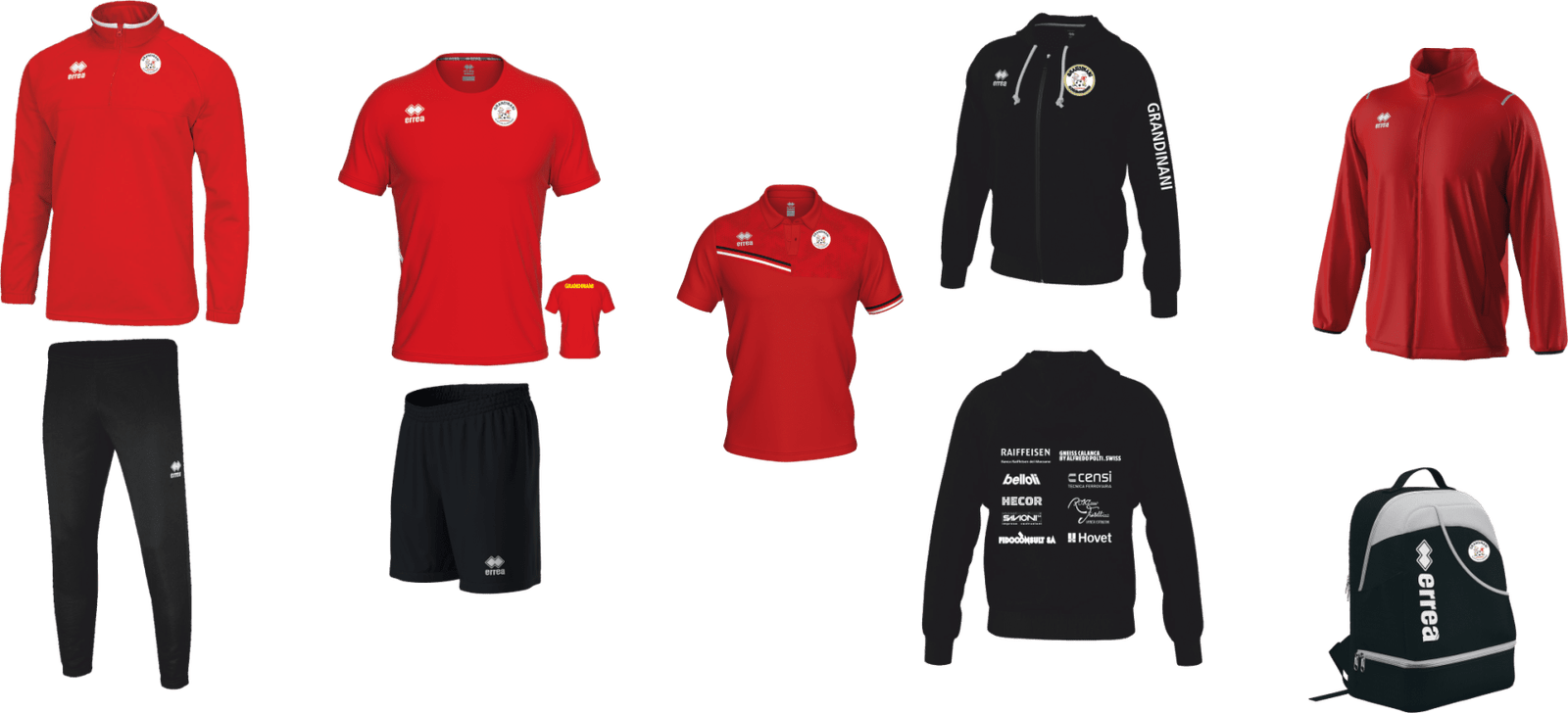kit FORMATORI A-B-C-D-E con polo