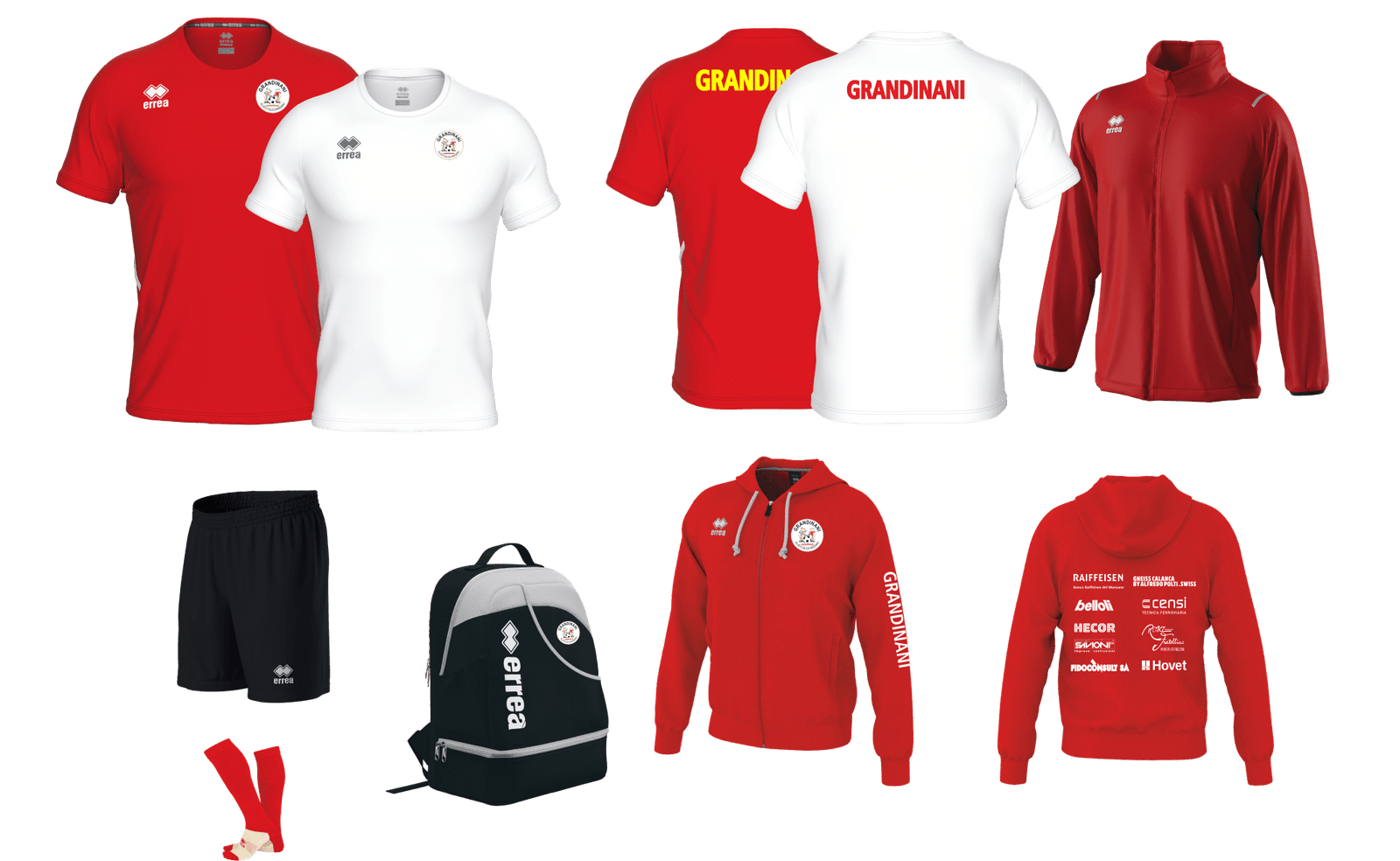 kit allievi A-B-C-D-E
