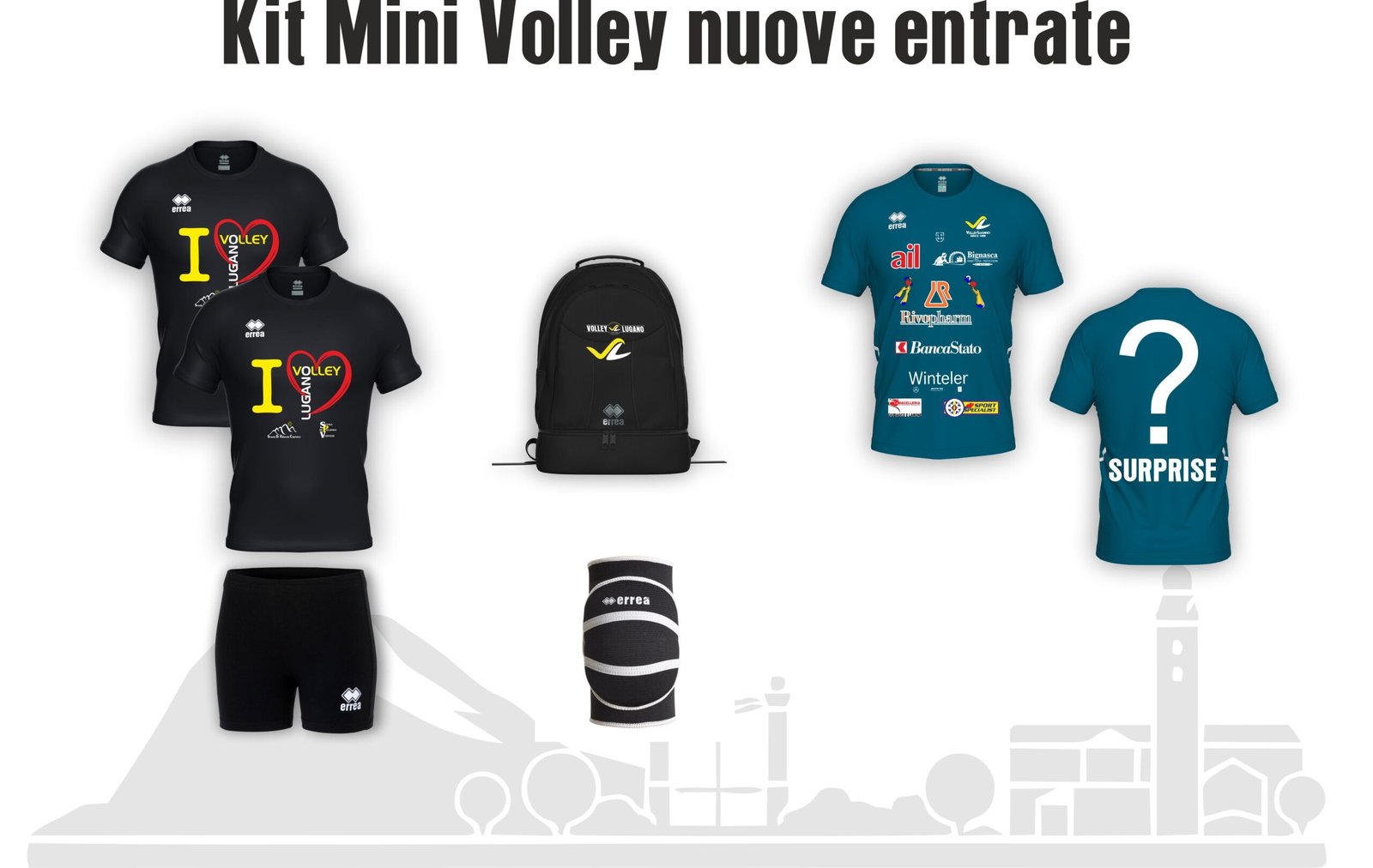 kit mini volley nuove entrate